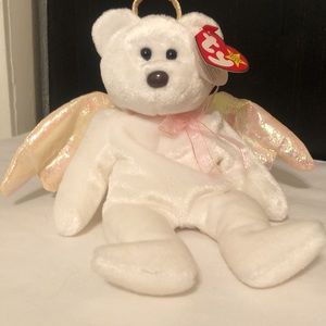 Ty Halo the Bear Very Rare First Special Edition Bear Created for Ty